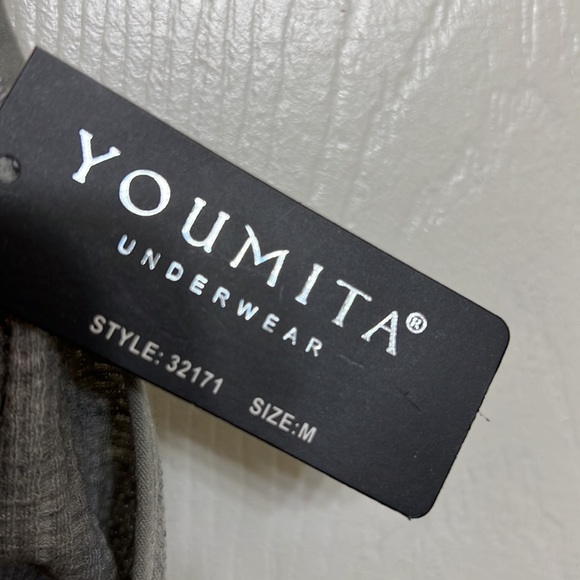 Youmita Grey Waffle Weave Bralette - Picture 10 of 12